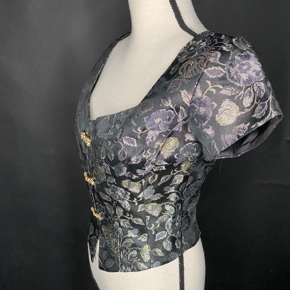 Vintage 80s Top, great condition 🖤 - Picture 3 of 4